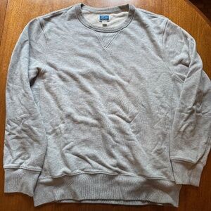 J. Crew Men’s Large Grey Crewneck Sweatshirt